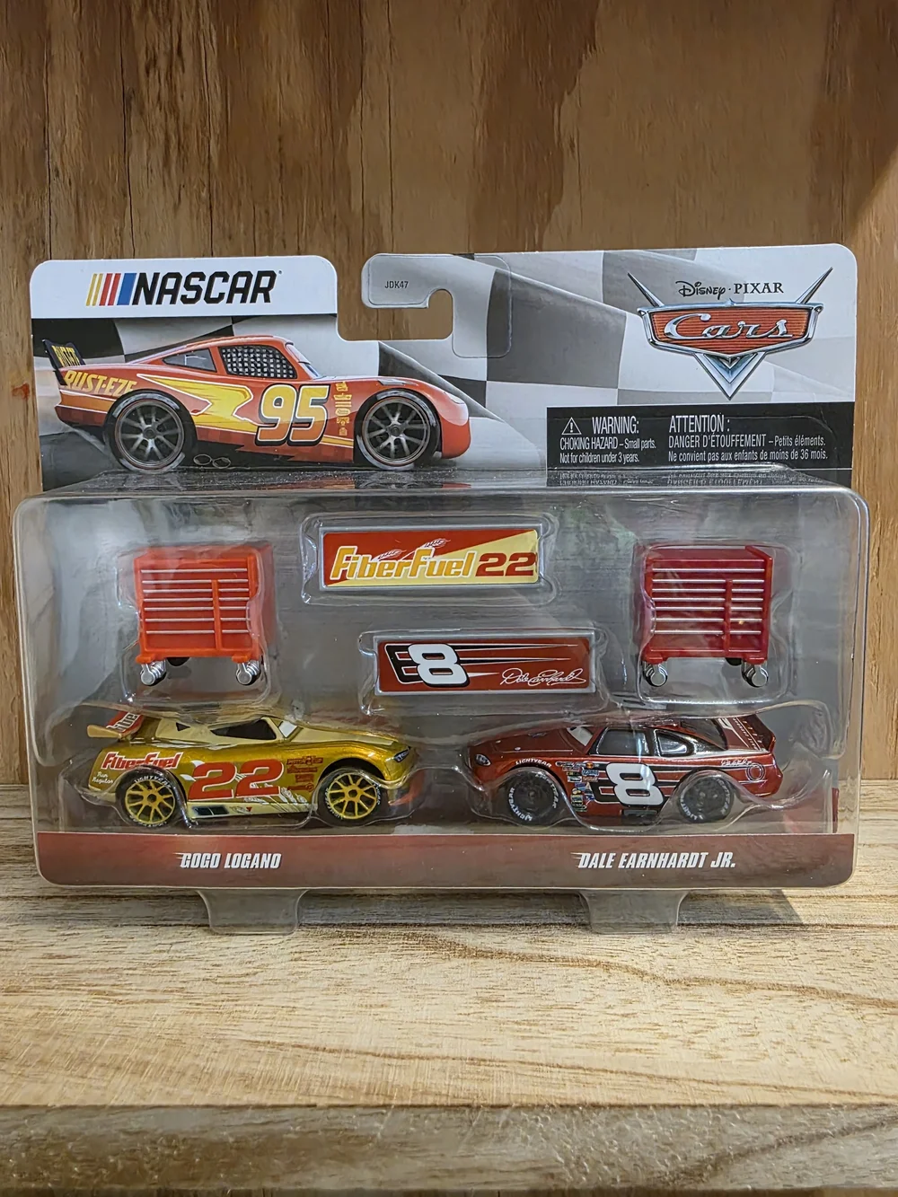 NASCAR Die-Cast Toy Set. Gogo Logano And Dale Earnhardt Jr.